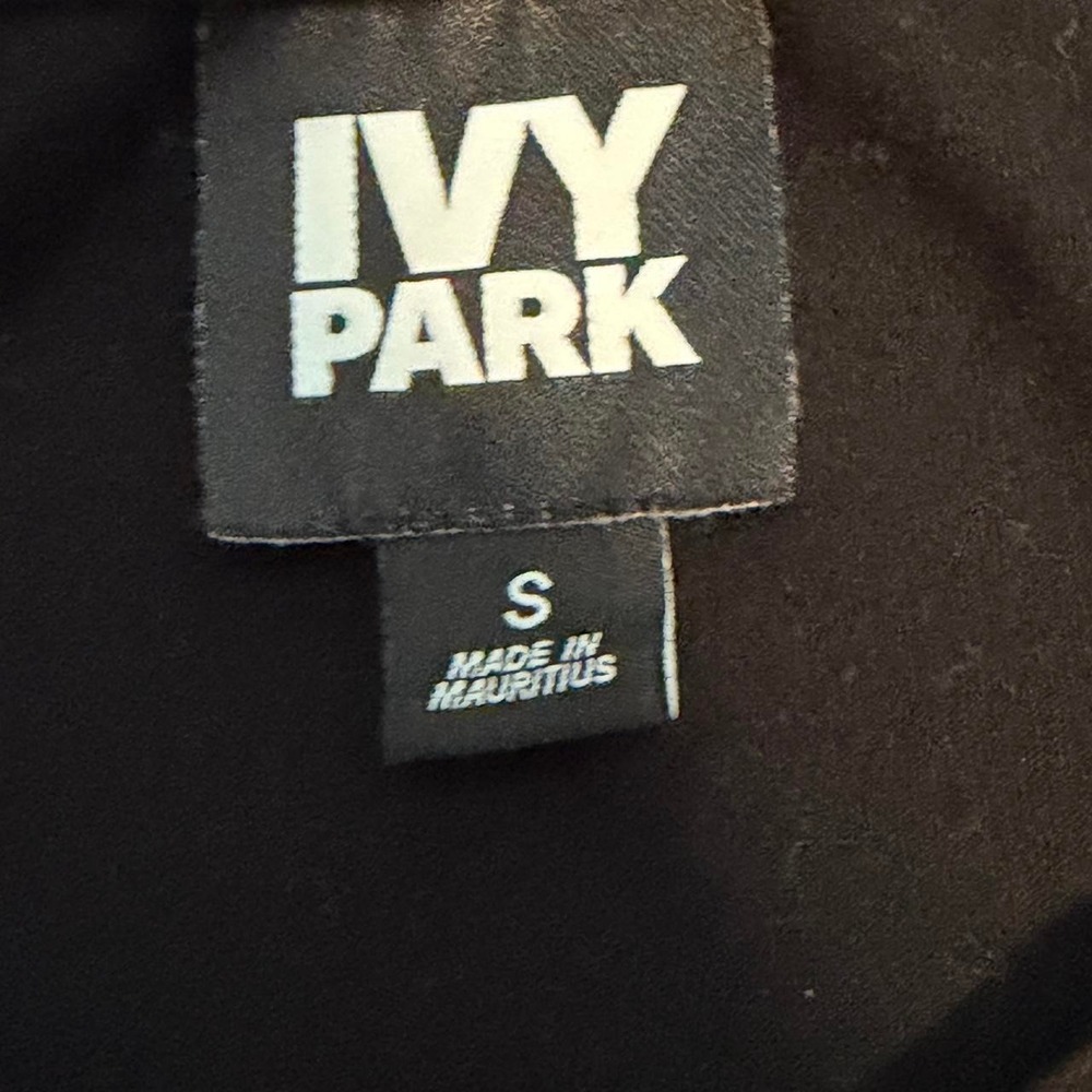 IVY PARK Black Logo Racerback Tank Top Small - Picture 5 of 8